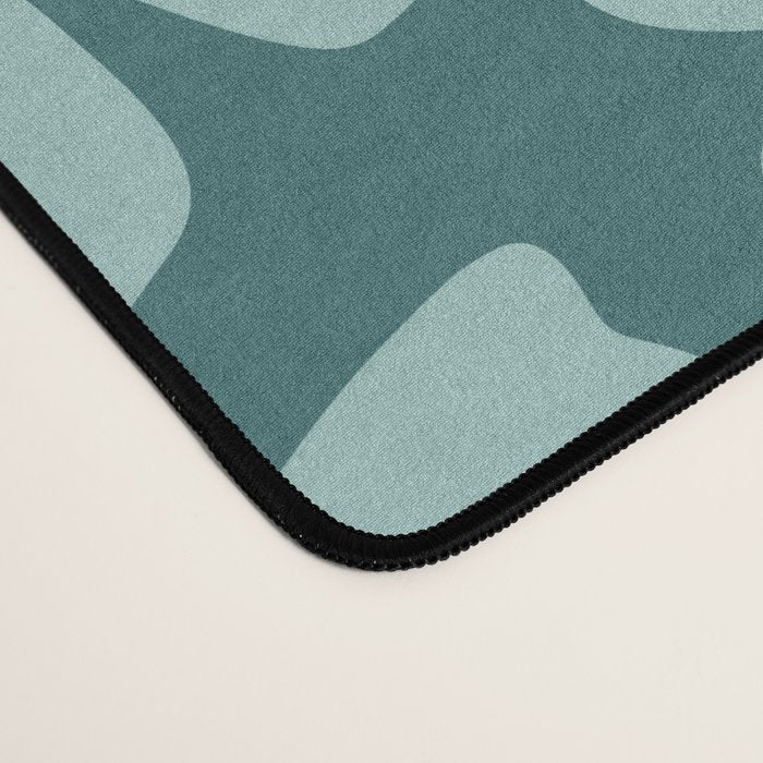 Retro Daisy - Green mood Desk Mat Gallery Image 4