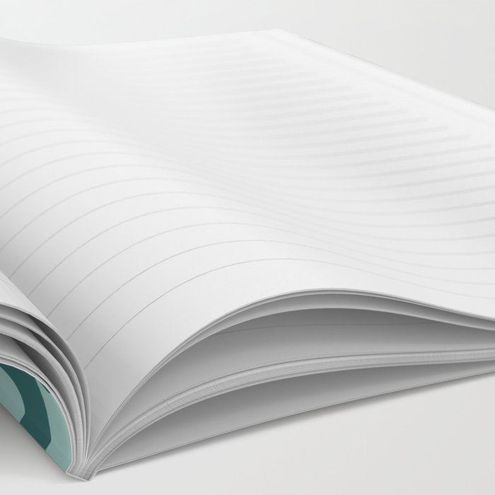 Retro Daisy - Green mood Notebook Gallery Image 2