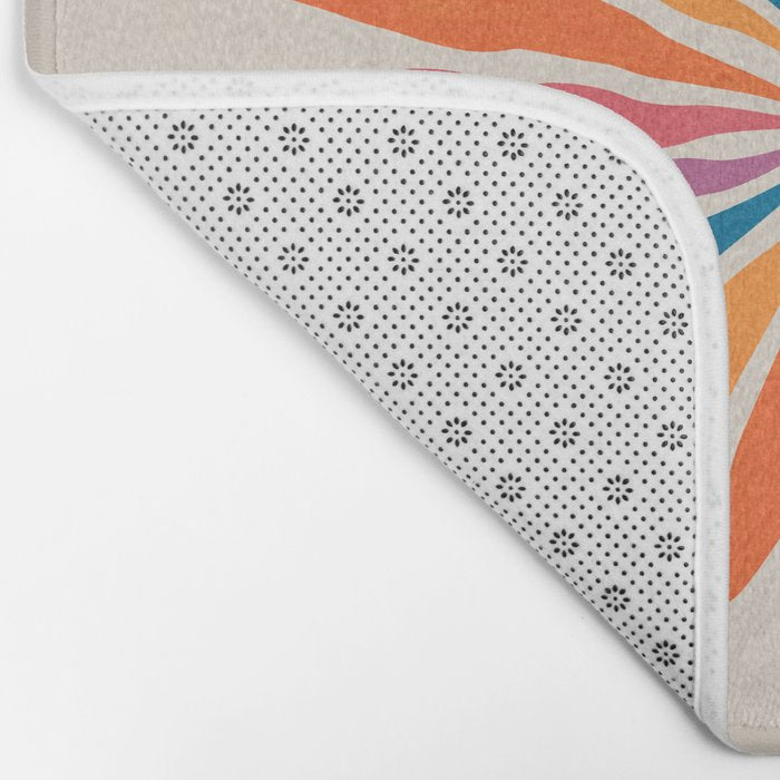 Vintage California Sun: Star Leaf Matisse Edition Bath Mat Gallery Image 2