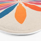 Vintage California Sun: Star Leaf Matisse Edition Bath Mat Gallery Image 3