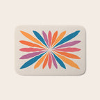 Vintage California Sun: Star Leaf Matisse Edition Bath Mat Gallery Image 1