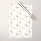 Carousel Horses Wrapping Paper Gallery Image 1