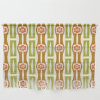 Tropical Bamboo Flower Pattern Wall Hanging Gallery Image 1