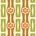 Tropical Bamboo Flower Pattern Coffee Mug Gallery Image 2
