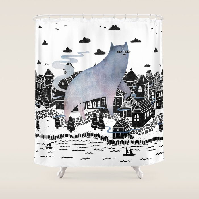 The Fog Shower Curtain Gallery Image 1