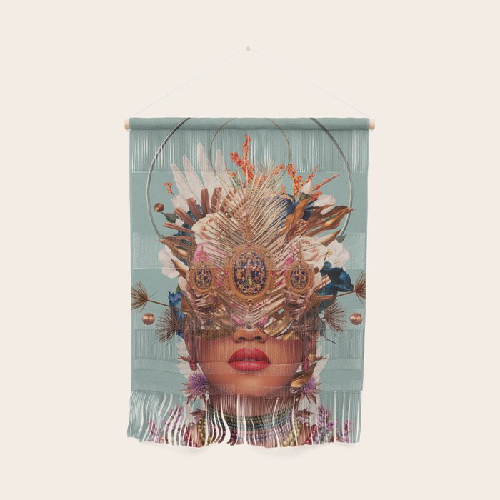 Blossom in a golden asymmetry Wall Hanging Gallery Image 1