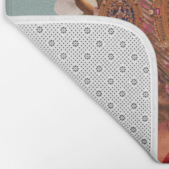 Blossom in a golden asymmetry Bath Mat Gallery Image 2