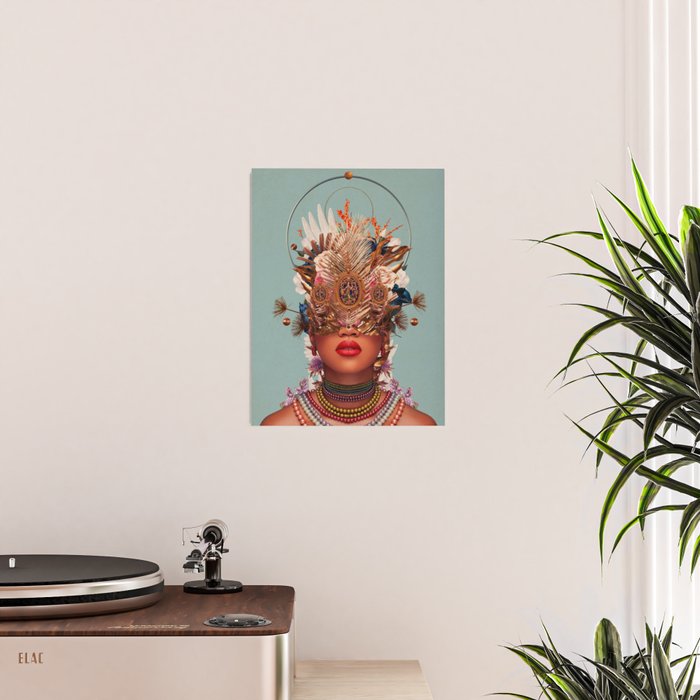 Blossom in a golden asymmetry Poster Gallery Image 2