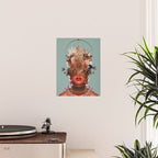 Blossom in a golden asymmetry Poster Gallery Image 2