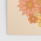 70s Retro Daisy Floral Poster Gallery Image 3