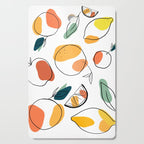 Abstract citrus fruit Cutting Board Gallery Image 1