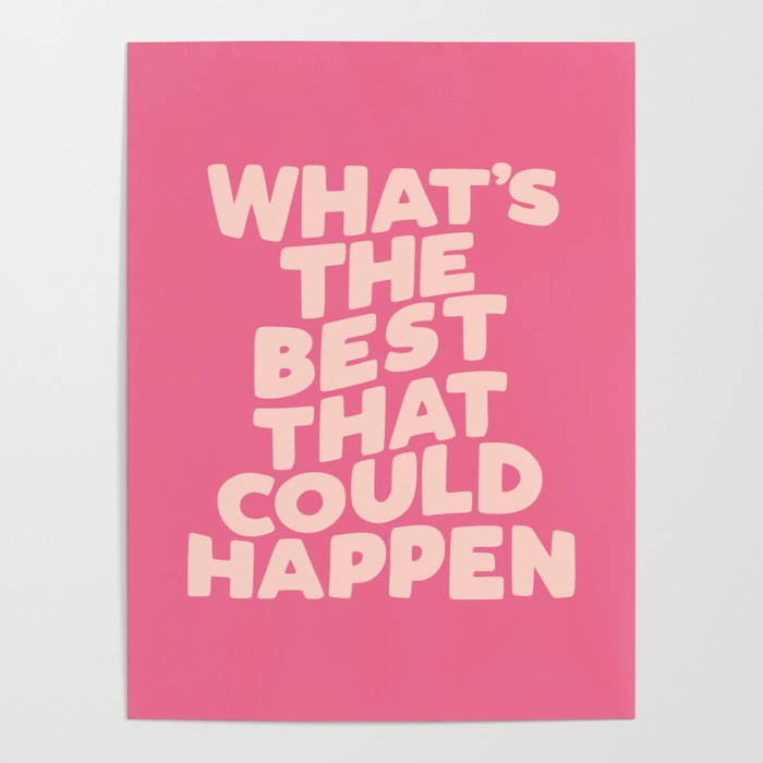What's The Best That Could Happen Poster Gallery Image 1