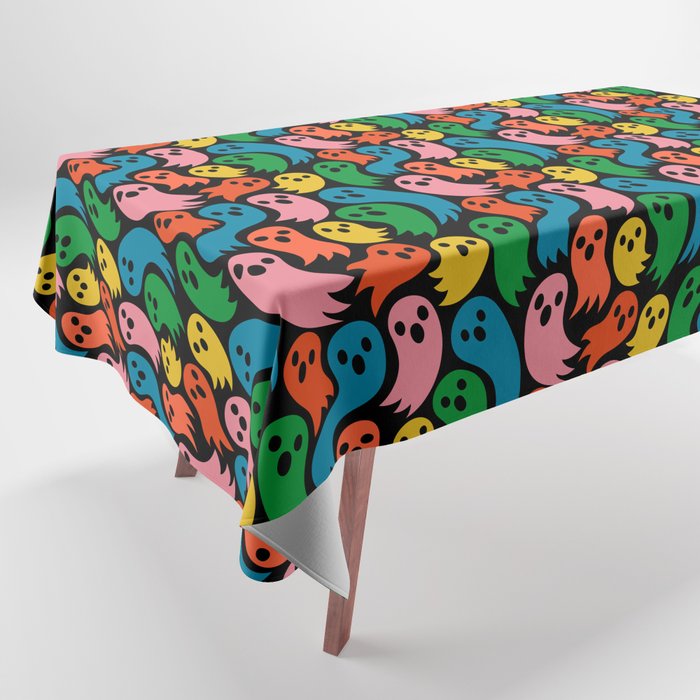 Spooky Ghosts Tablecloth Gallery Image 1