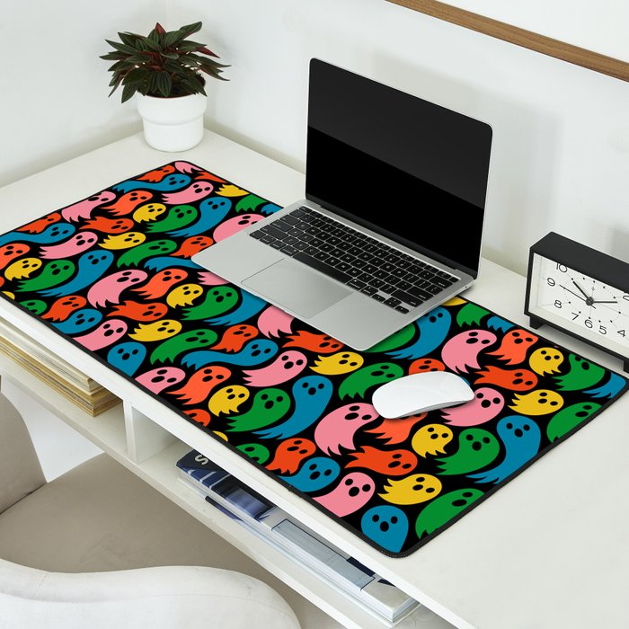 Spooky Ghosts Desk Mat Gallery Image 2