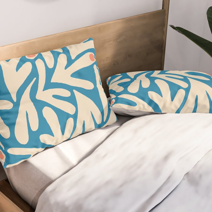 Henri Matisse Abstract Tropical Cut Out Pattern Pillow Sham Gallery Image 2
