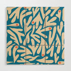 Henri Matisse Abstract Tropical Cut Out Pattern Wood Wall Art Gallery Image 1