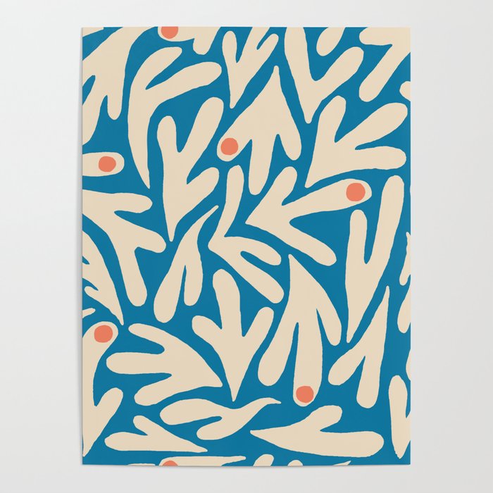 Henri Matisse Abstract Tropical Cut Out Pattern Poster Gallery Image 1