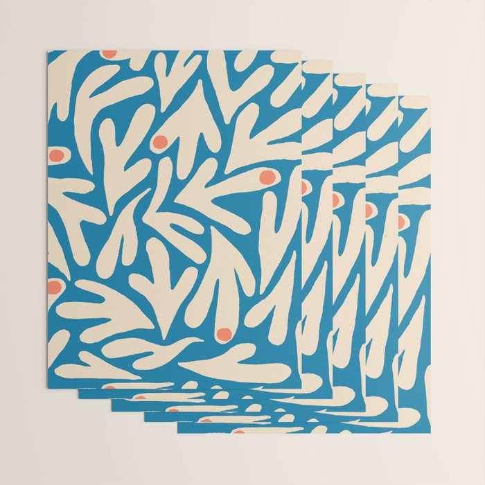 Henri Matisse Abstract Tropical Cut Out Pattern Wrapping Paper Gallery Image 3