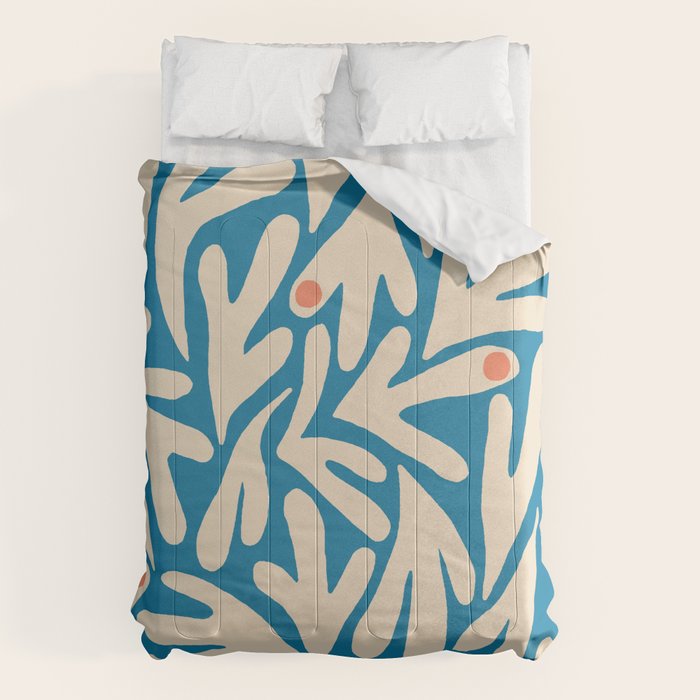 Henri Matisse Abstract Tropical Cut Out Pattern Comforter Gallery Image 1