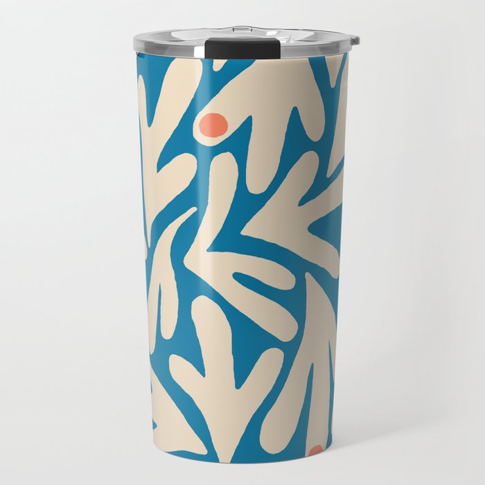 Henri Matisse Abstract Tropical Cut Out Pattern Travel Mug Gallery Image 1