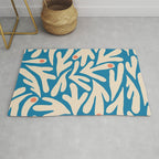 Henri Matisse Abstract Tropical Cut Out Pattern Rug Gallery Image 1