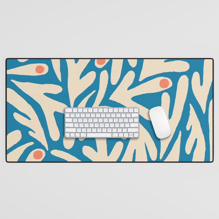 Henri Matisse Abstract Tropical Cut Out Pattern Desk Mat Gallery Image 1