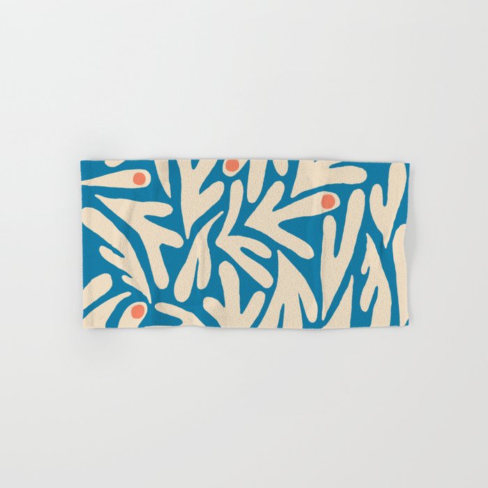 Henri Matisse Abstract Tropical Cut Out Pattern Bath Towel Gallery Image 1