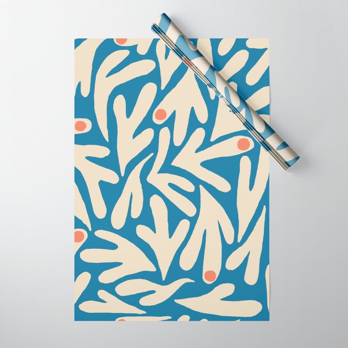 Henri Matisse Abstract Tropical Cut Out Pattern Wrapping Paper Gallery Image 1