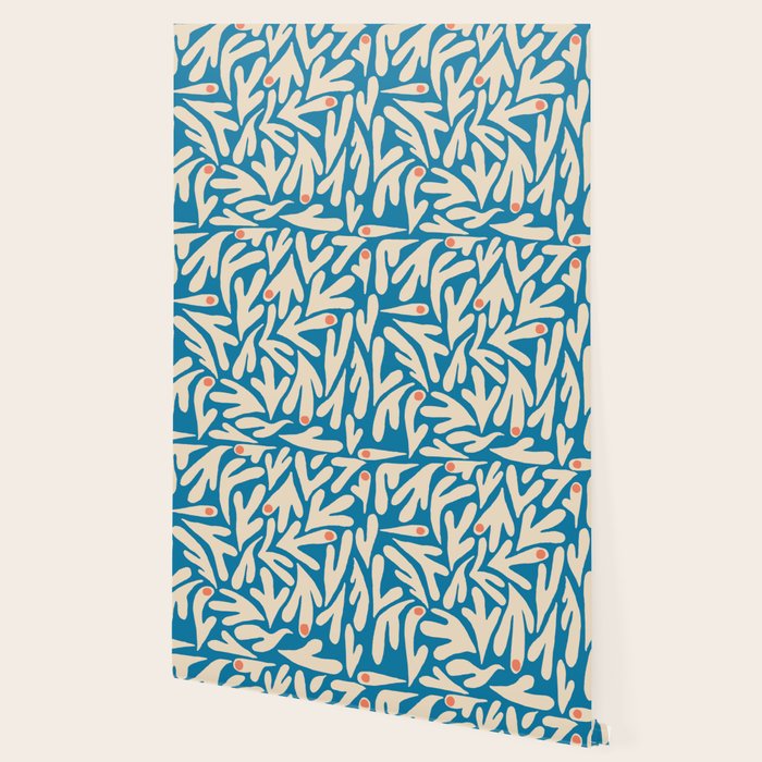 Henri Matisse Abstract Tropical Cut Out Pattern Wallpaper Gallery Image 2