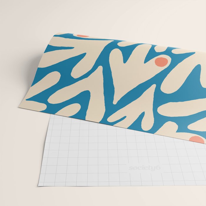 Henri Matisse Abstract Tropical Cut Out Pattern Wrapping Paper Gallery Image 2