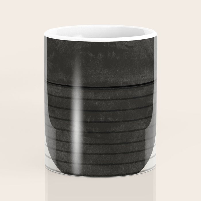 Minimalistic sun and Ocean Coffee Mug Gallery Image 4