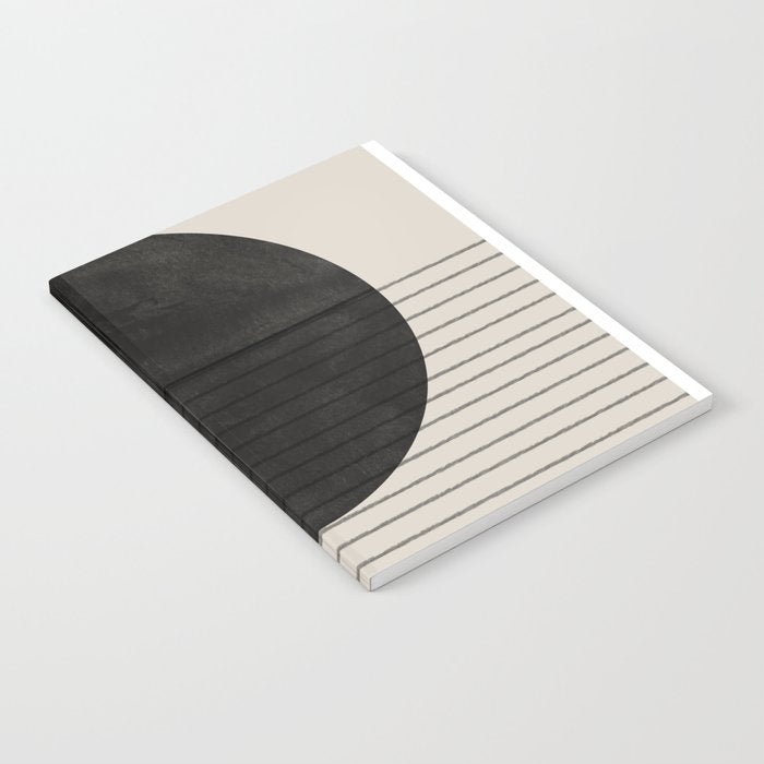 Minimalistic sun and Ocean Notebook Gallery Image 1