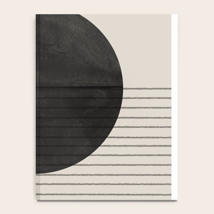 Minimalistic sun and Ocean Notebook Gallery Image 4