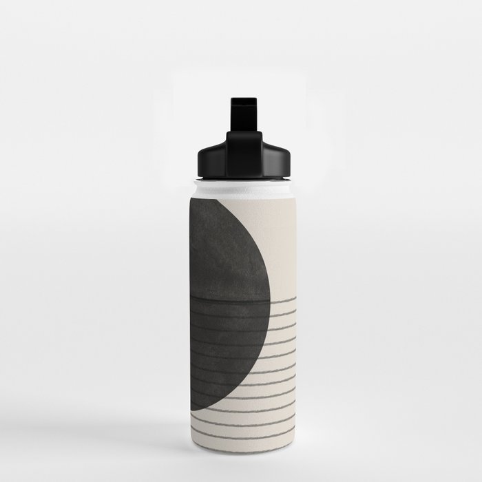 Minimalistic sun and Ocean Water Bottle Gallery Image 2