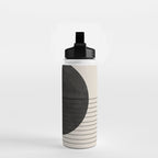 Minimalistic sun and Ocean Water Bottle Gallery Image 2