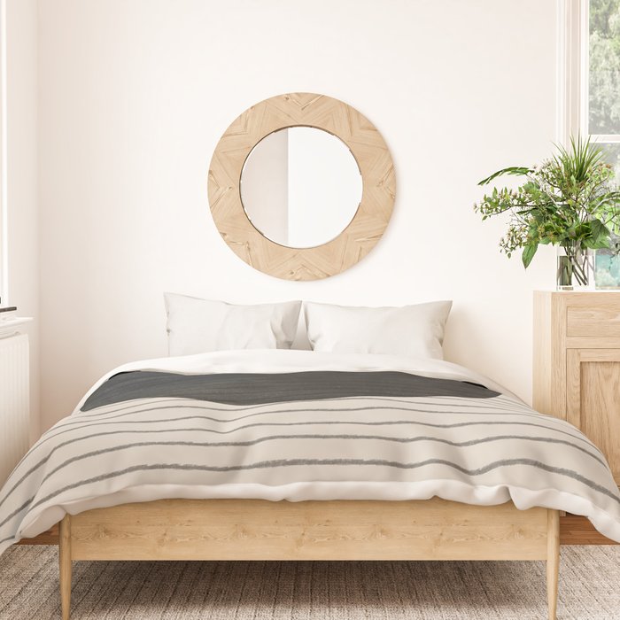 Minimalistic sun and Ocean Duvet Cover Gallery Image 3