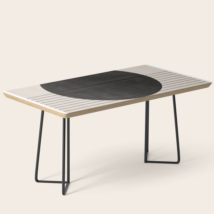 Minimalistic sun and Ocean Coffee Table Gallery Image 1