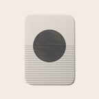 Minimalistic sun and Ocean Bath Mat Gallery Image 1