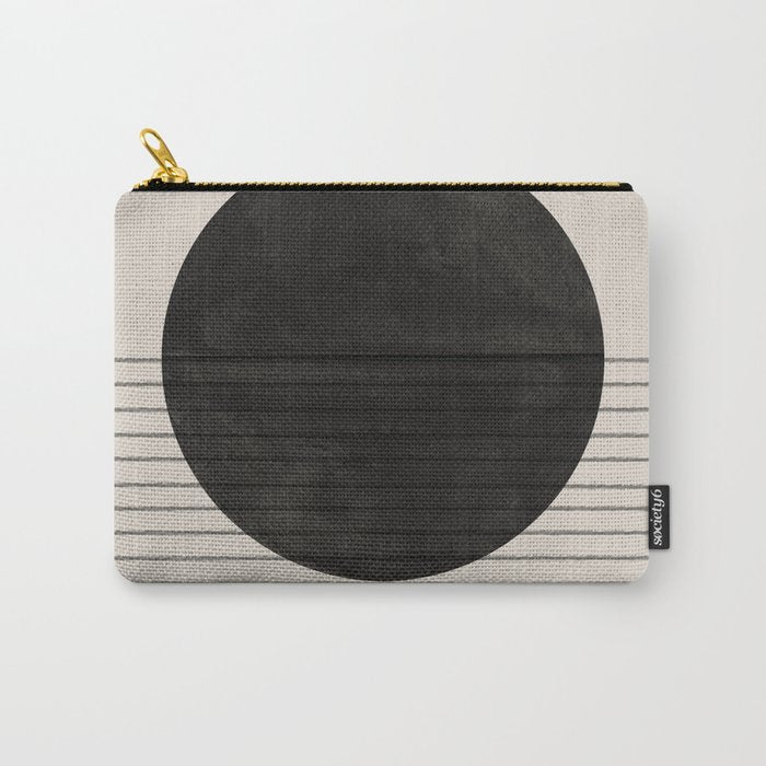 Minimalistic sun and Ocean Carry All Pouch Gallery Image 1