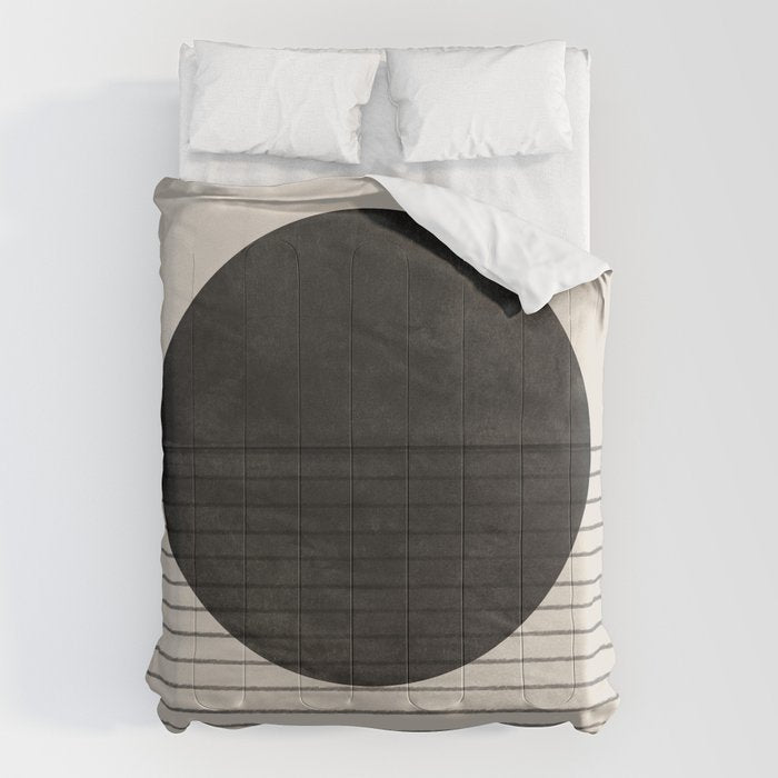 Minimalistic sun and Ocean Comforter Gallery Image 6