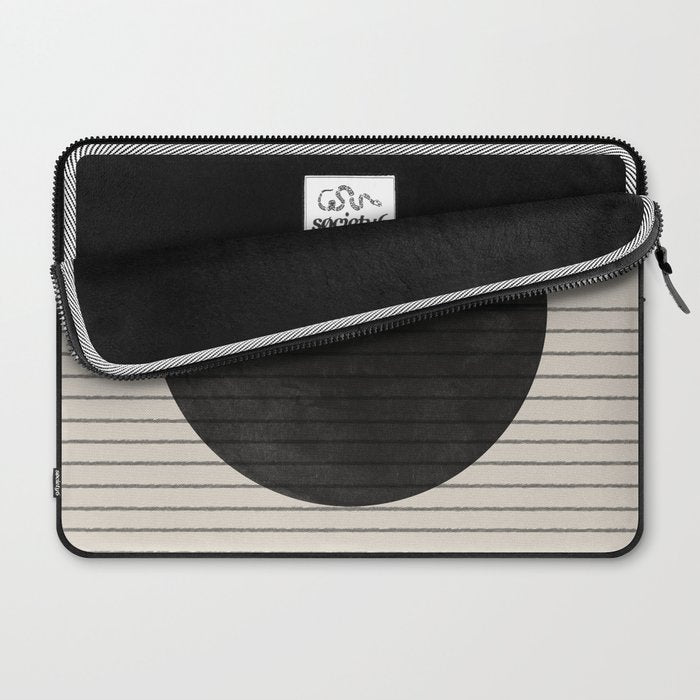 Minimalistic sun and Ocean Laptop Sleeve Gallery Image 2