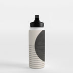 Minimalistic sun and Ocean Water Bottle Gallery Image 3