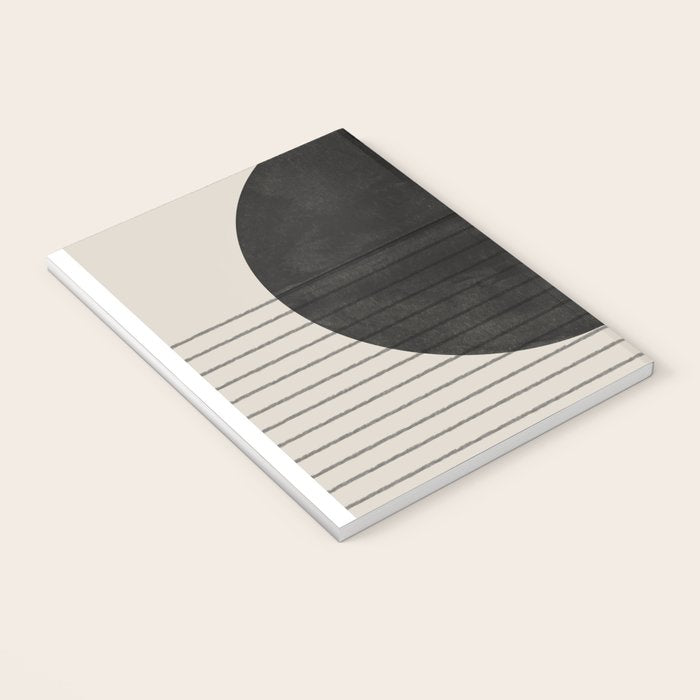 Minimalistic sun and Ocean Notebook Gallery Image 3
