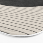 Minimalistic sun and Ocean Bath Mat Gallery Image 3