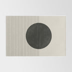 Minimalistic sun and Ocean Rug Gallery Image 2