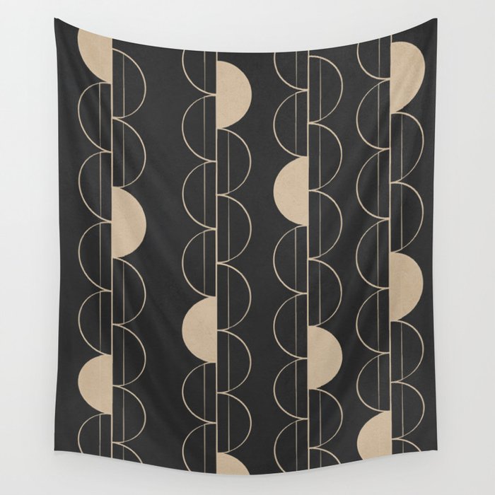 Lines in Motion 6 Wall Tapestry Gallery Image 1