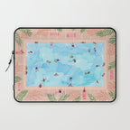 Peachy Palms Laptop Sleeve Gallery Image 1