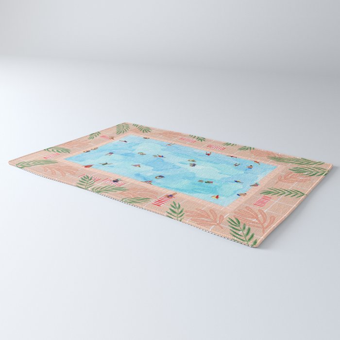 Peachy Palms Rug Gallery Image 3