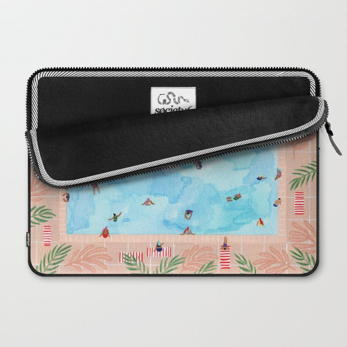 Peachy Palms Laptop Sleeve Gallery Image 2