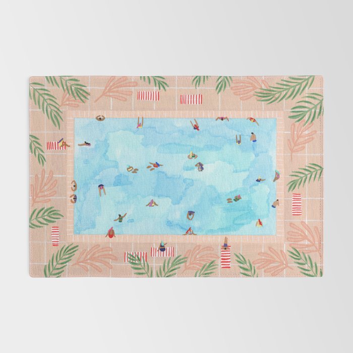 Peachy Palms Rug Gallery Image 2
